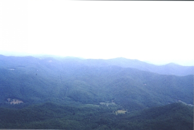 A View From Wayah Bald, June 25, 1998
